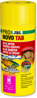 JBL PRONOVO TAB M корм в таблетках для рыб 150г 250мл